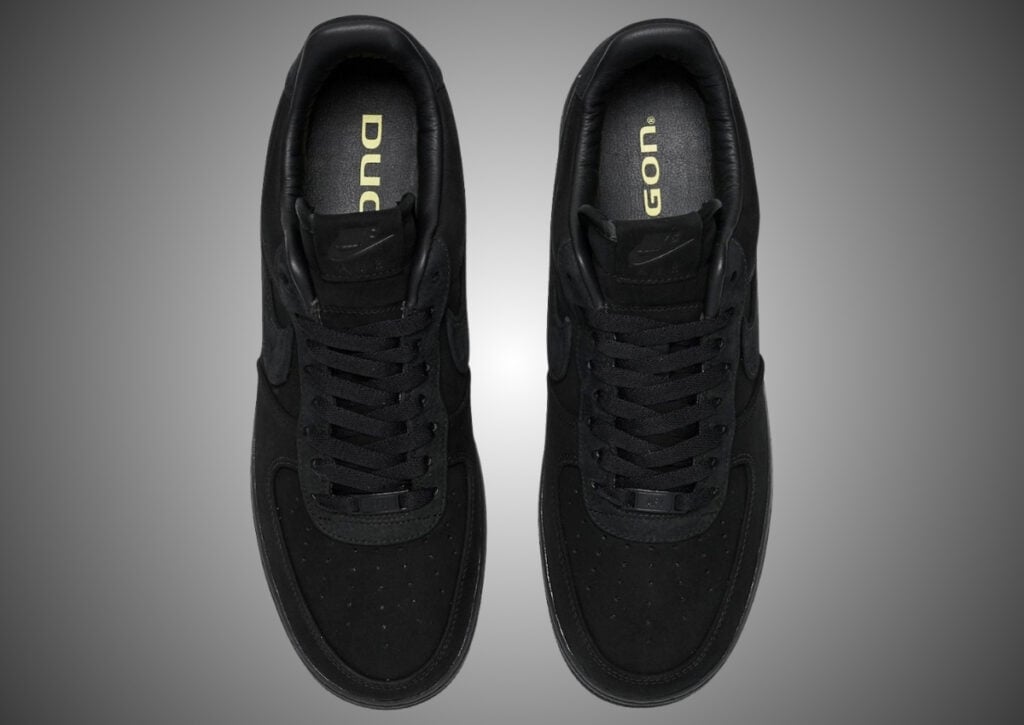 Oregon Ducks Nike Air Force 1 Low Black JF5453-001