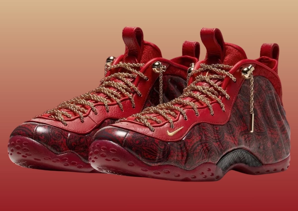 Victor Solomon x Nike Air Foamposite One “Trophies Red” Releases Holiday 2026